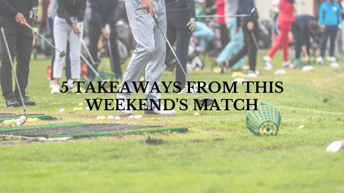 5 Takeaways from The Match