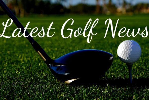 Latest Golf News with Golf Ball and Club