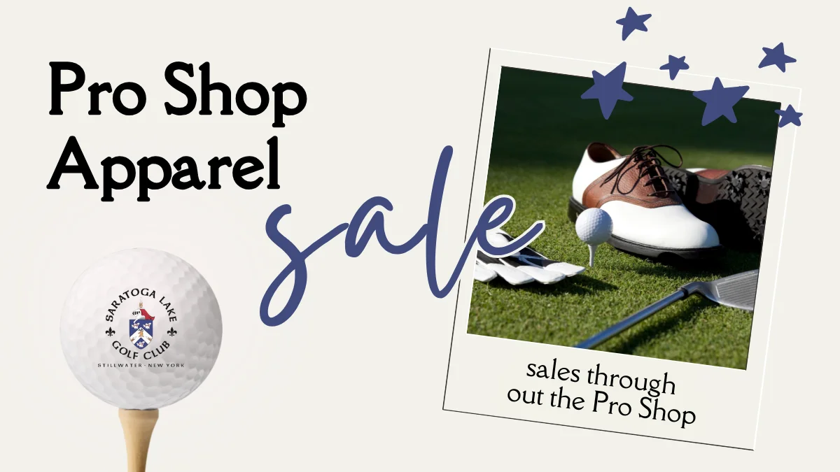 Pro Shop Apparel Sale